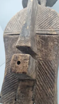 Afrikansk stamme maske,  Bamana eller Dogon, eller Songye-folket i Congo