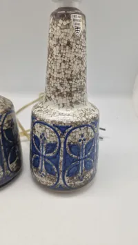 Bordlamper, Michael Andersen Keramik på Bornholm er designet af Marianne Starck. SKAL HENTES I VORDINGBORG