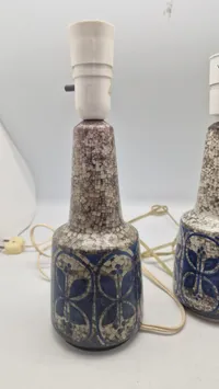 Bordlamper, Michael Andersen Keramik på Bornholm er designet af Marianne Starck. SKAL HENTES I VORDINGBORG