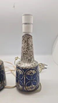 Bordlamper, Michael Andersen Keramik på Bornholm er designet af Marianne Starck. SKAL HENTES I VORDINGBORG