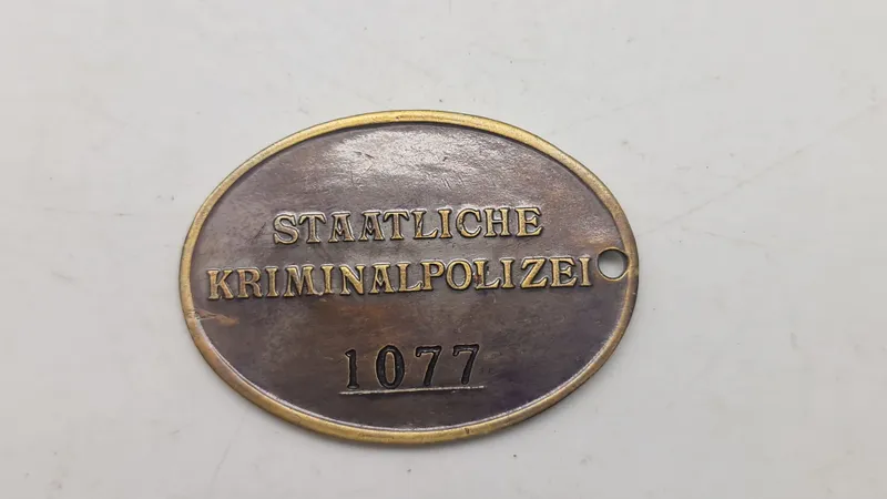 Tysk politi ID, postwar
