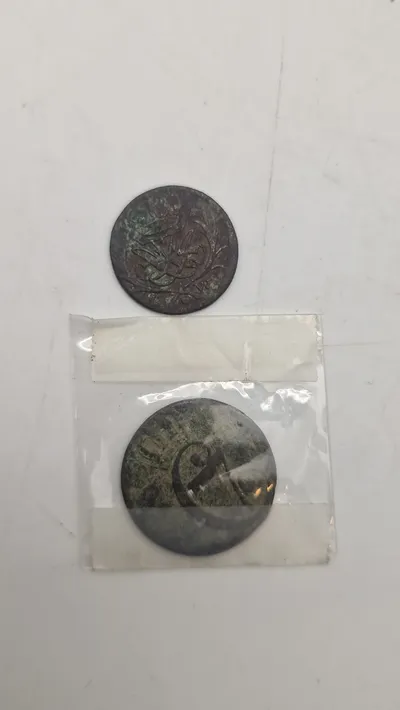 Danske halvskillinger 1719 og 1771