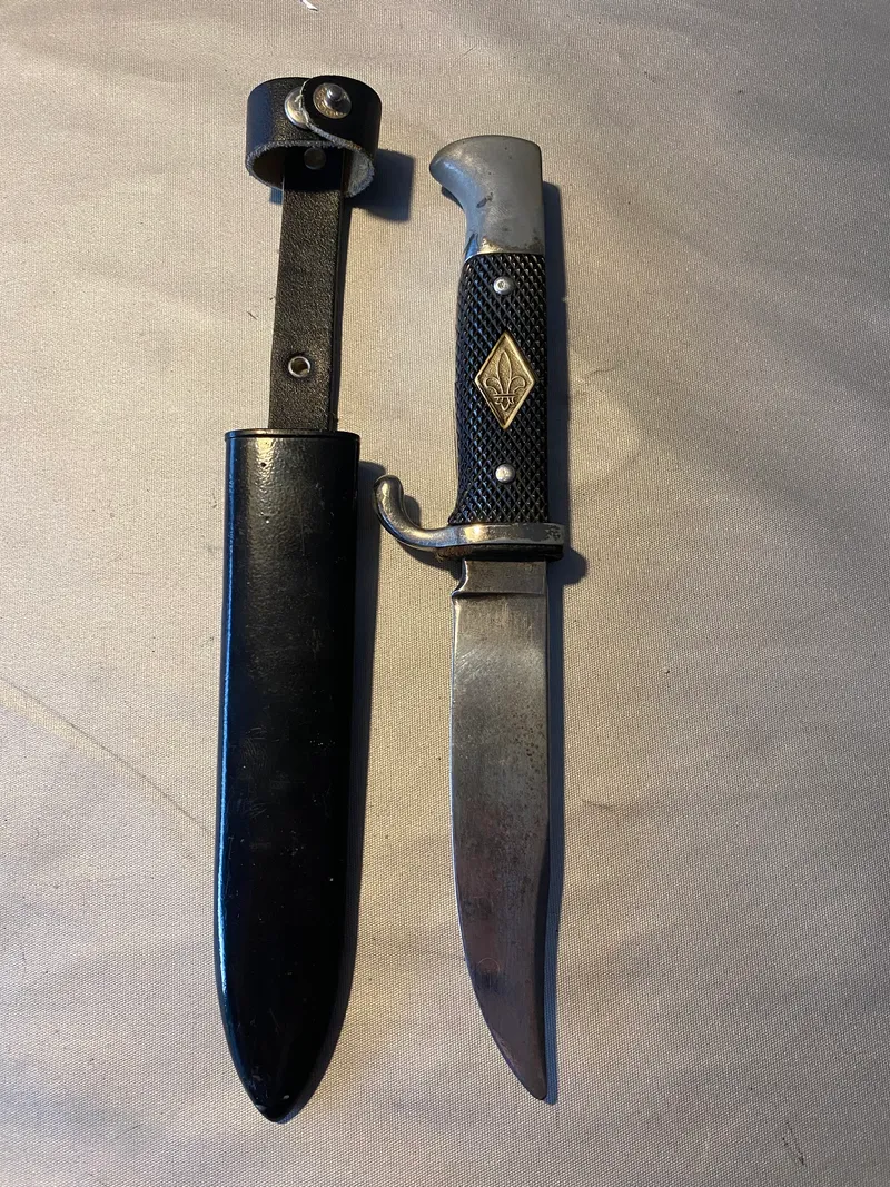 Original tysk spejderkniv
