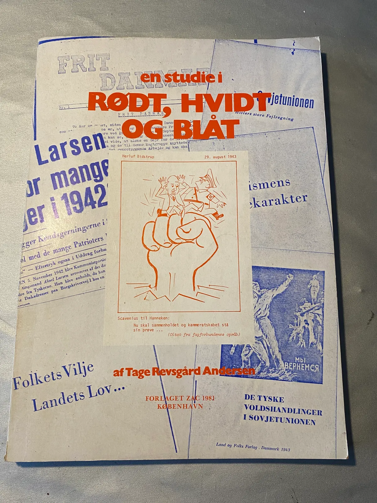 Et studie i rødt, hvidt og blåt (modstandsbevægelsen)