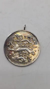 Dansk missions medalje i overstørrelse