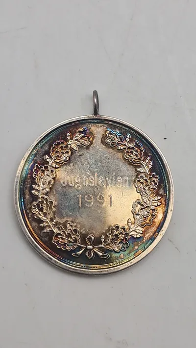Dansk Missions medalje i overstørrelse