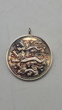 Dansk Missions medalje i overstørrelse