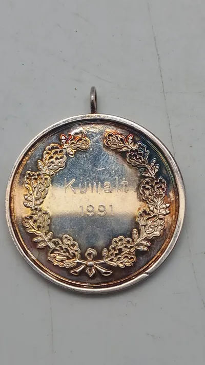 Dansk Missions medalje i overstørrelse