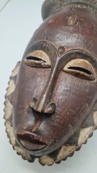 Antik Afrikansk maske