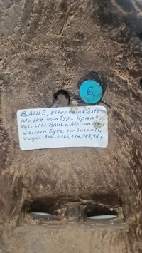 Antik Afrikansk maske