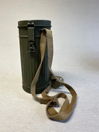 Original Tysk WW2 gasmaske med hylster