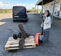 Original Propel fra Halifax maskine skudt ned ved Stevns 1943  og fisket op af vandet i 60-erne, vejer 150kg og skal hentes i Vordingborg eller levers efter nærmere aftale