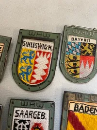 Samling originale tyske WinterHilfswerke mærker - ww2