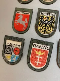 Samling originale tyske WinterHilfswerke mærker - ww2