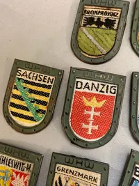Samling originale tyske WinterHilfswerke mærker - ww2