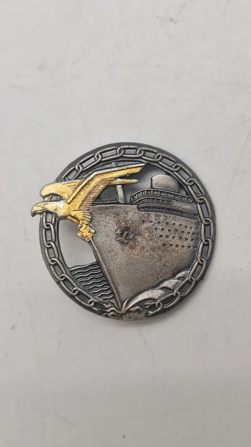 Tysk KM badge, postwar