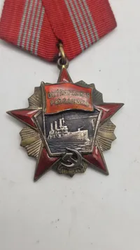 Russisk oktober medalje, original