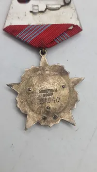 Russisk oktober medalje, original
