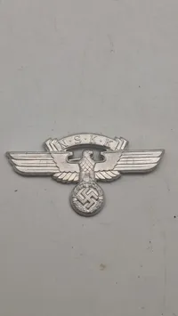 Tysk cap badge, originalt