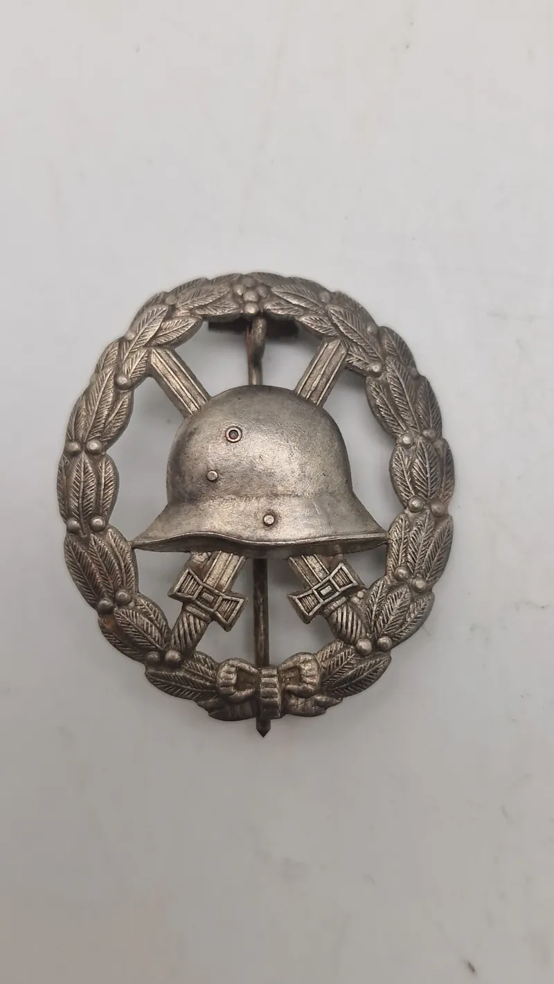 Tysk såret tegn anden klasse WW1, originalt