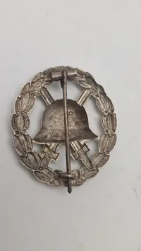 Tysk såret tegn anden klasse WW1, originalt