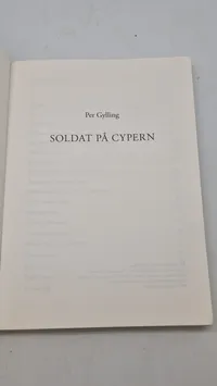 Soldat på Cypern