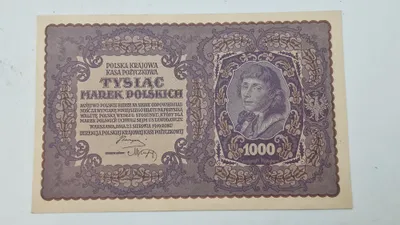 Polsk pengeseddel UNC