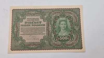 Polsk pengeseddel UNC