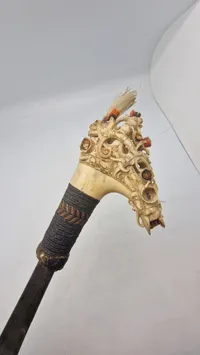 Mandau sword - Borneo Island, Indonesia, original Antik