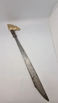 Mandau sword - Borneo Island, Indonesia, original Antik