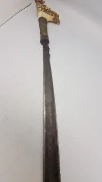 Mandau sword - Borneo Island, Indonesia, original Antik