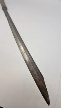 Mandau sword - Borneo Island, Indonesia, original Antik