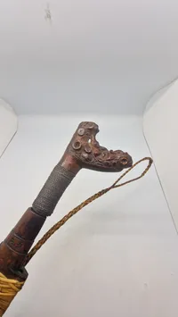 Mandau sword - Borneo Island, Indonesia, original Antik