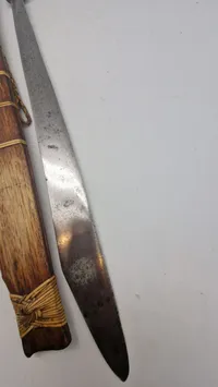 Mandau sword - Borneo Island, Indonesia, original Antik