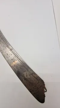 Mandau sword - Borneo Island, Indonesia, original Antik