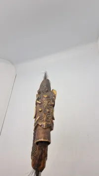 Mandau sword - Borneo Island, Indonesia, original Antik