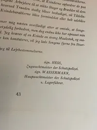 Sjælden original bog med kvindelige fanger fra bl.a. Frøslevlejren