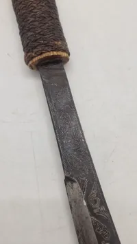 Mandau sword handle - Borneo Island, Indonesia
