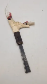 Mandau sword handle - Borneo Island, Indonesia