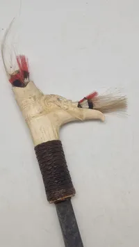 Mandau sword handle - Borneo Island, Indonesia