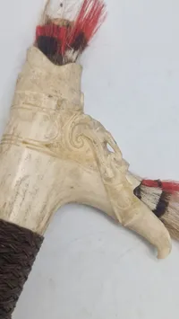 Mandau sword handle - Borneo Island, Indonesia