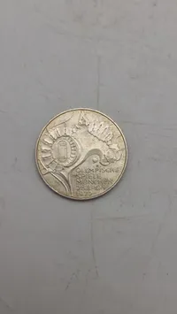1972 West Germany 10 Deutsche Mark Silver Coin - Munich Olympics