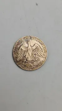 German Federal Republic 10 Deutsche Mark Silver Commemorative Coin