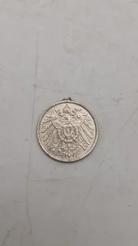 1906 German Empire 1 Mark Silver Coin - Deutsches Reich