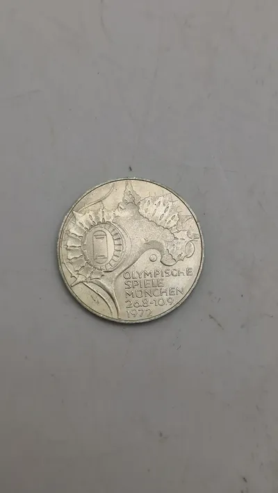 1972 Munich Olympics Commemorative Silver Coin