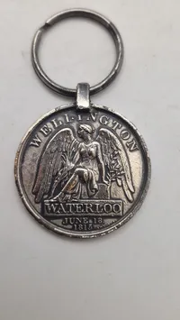 Engelsk Waterloo medalje, repro   