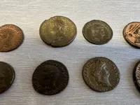 Samling Romerske mønter, repro