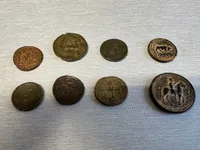 Samling Romerske mønter, repro