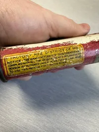 Original US Marines tobak dåse