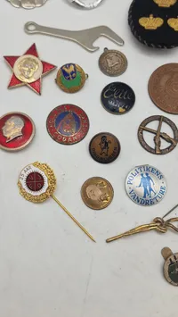 Samling pins 